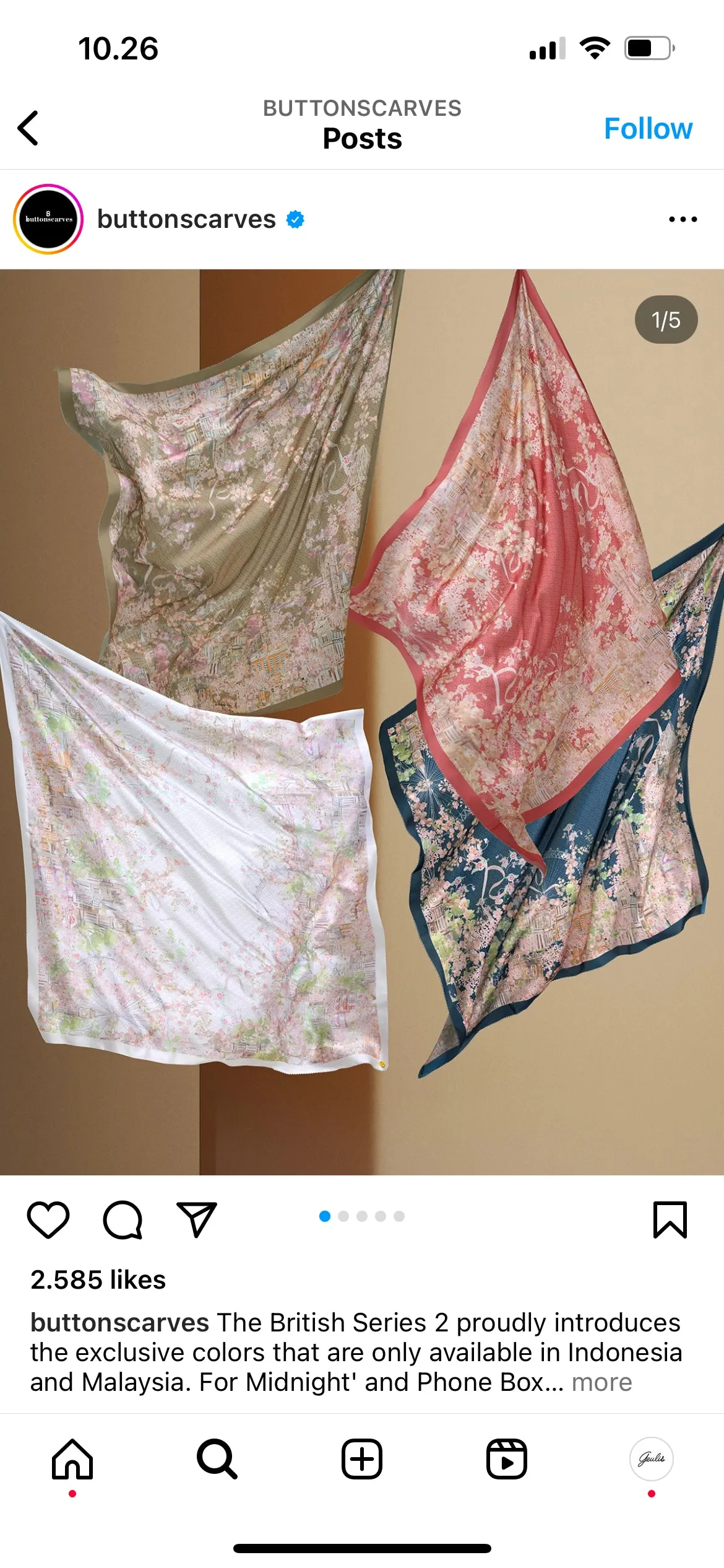 DIRAMELIA SCARVES