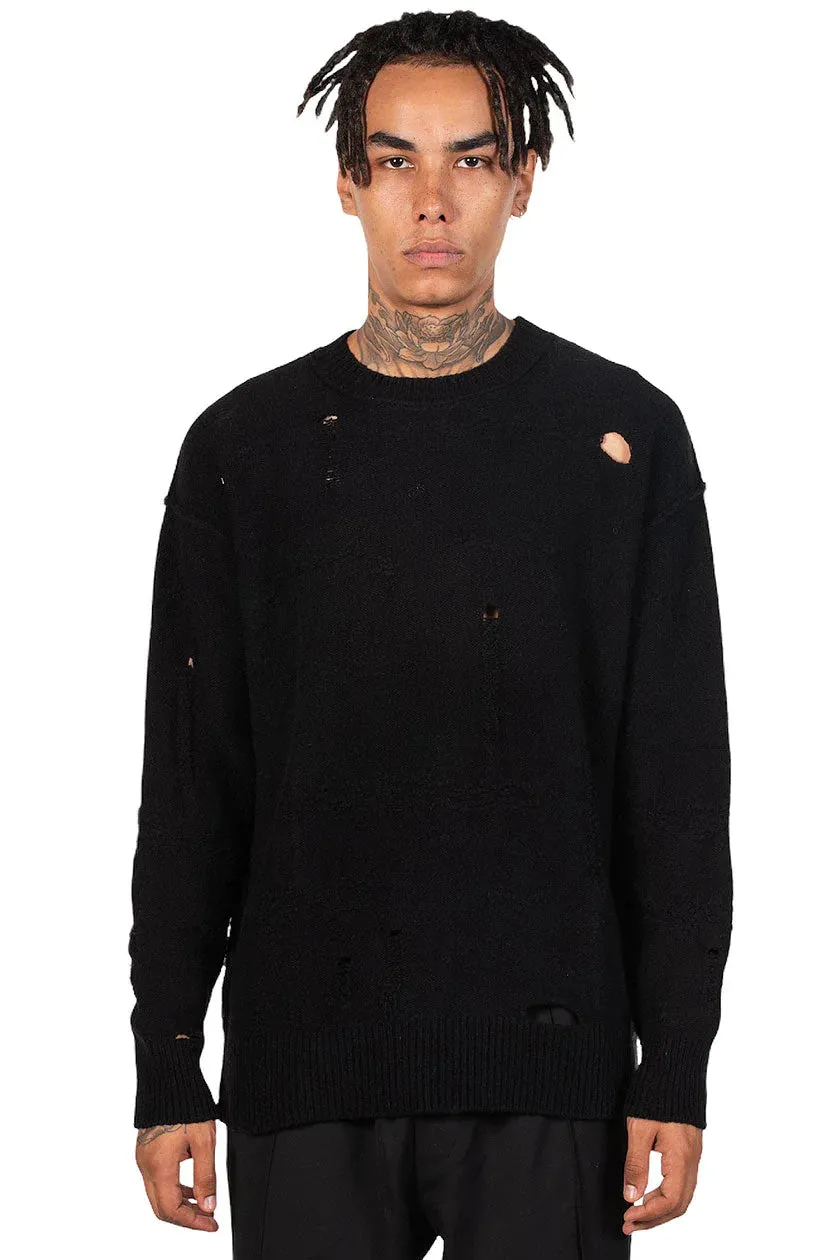 Distressed Cashmere Jumper