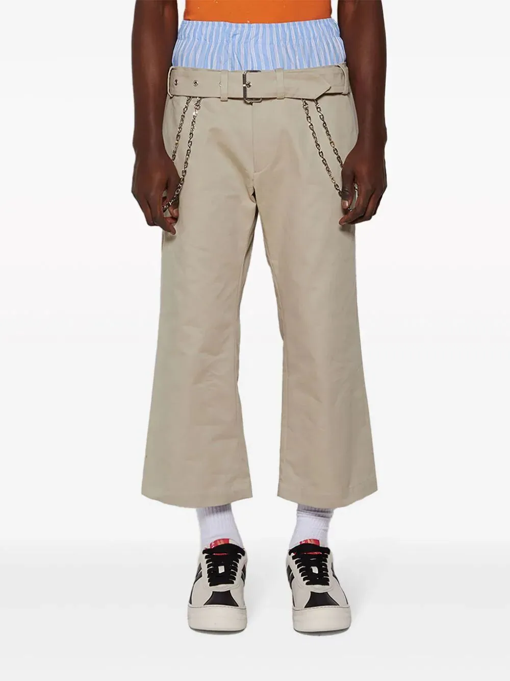 Double layered boxer pants