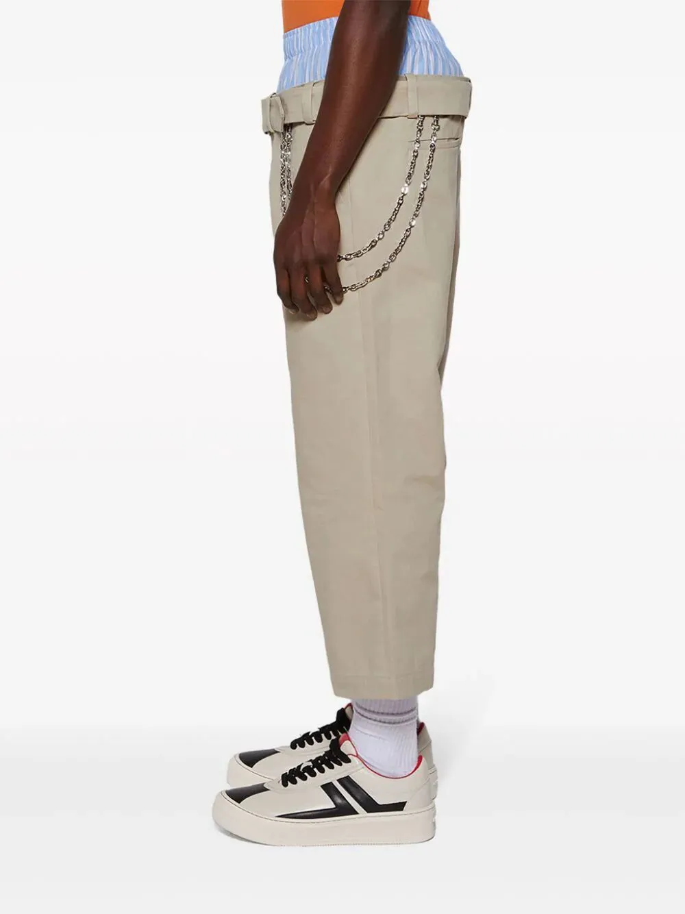 Double layered boxer pants