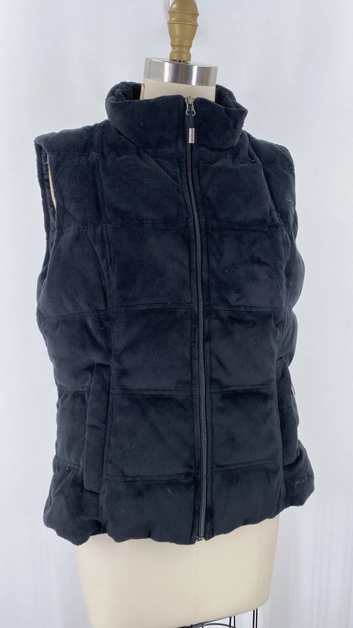 Eddie Bauer Black Good Down Vest, L