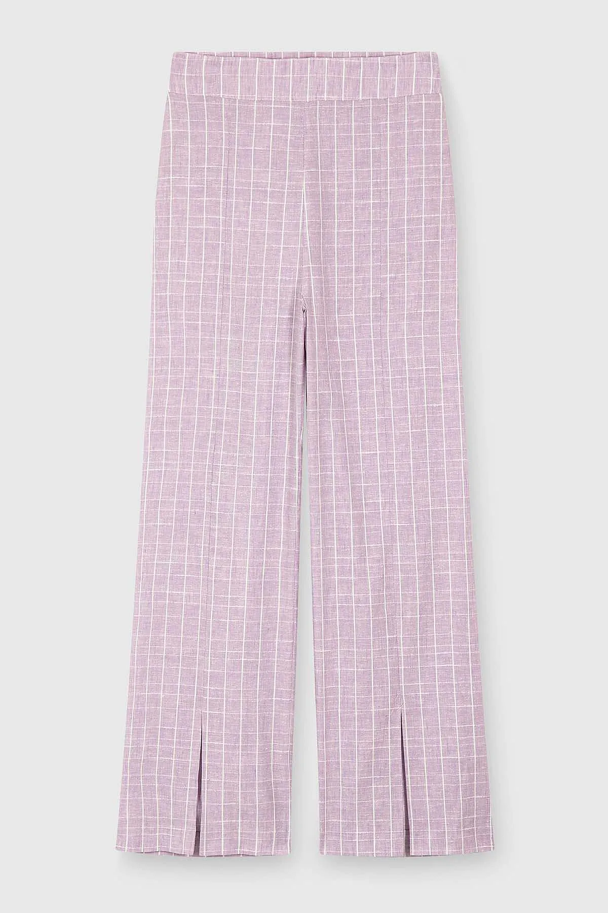 Elio Pants Purple Stripes