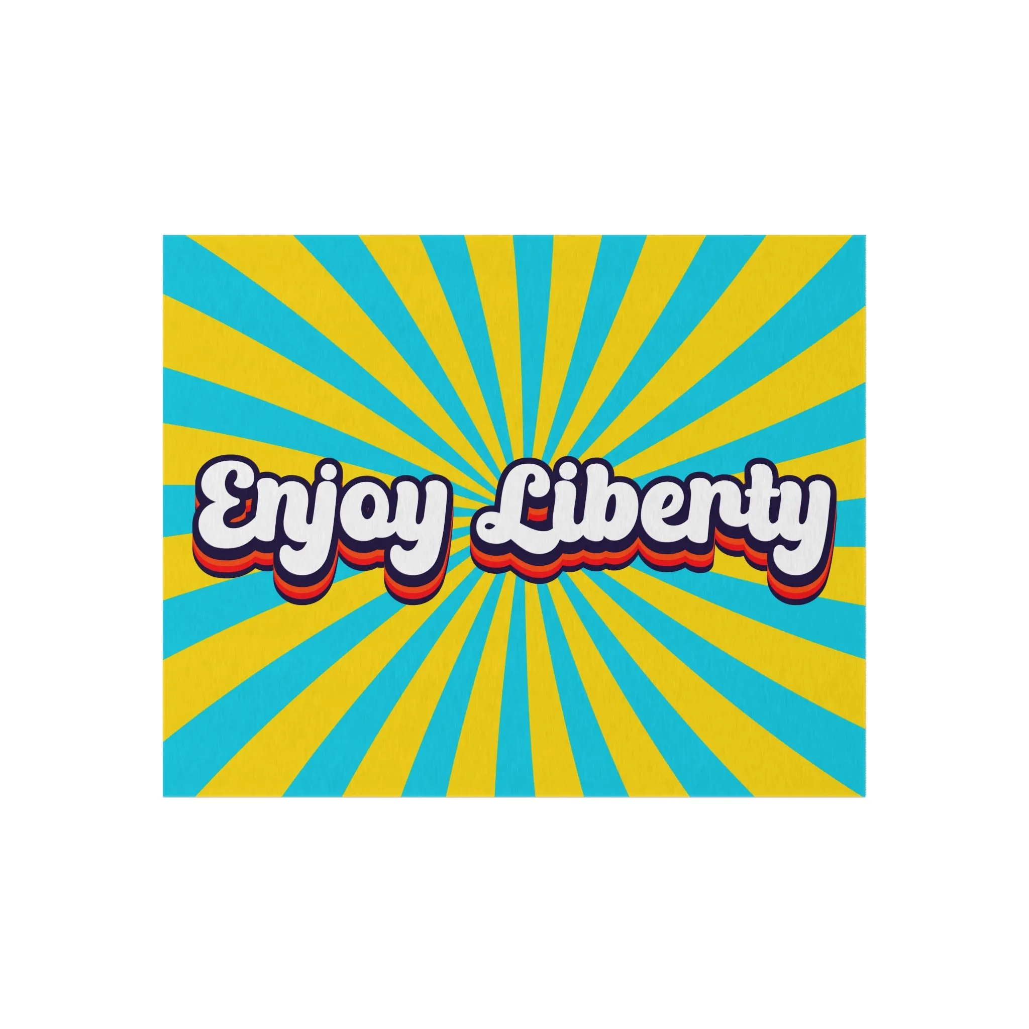 Enjoy Liberty Retro Outdoor Rug