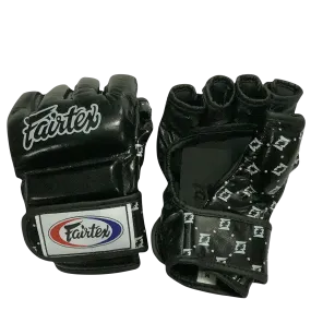 Fairtex Boxing Gloves MMA FGV17 Split Knuckles Black