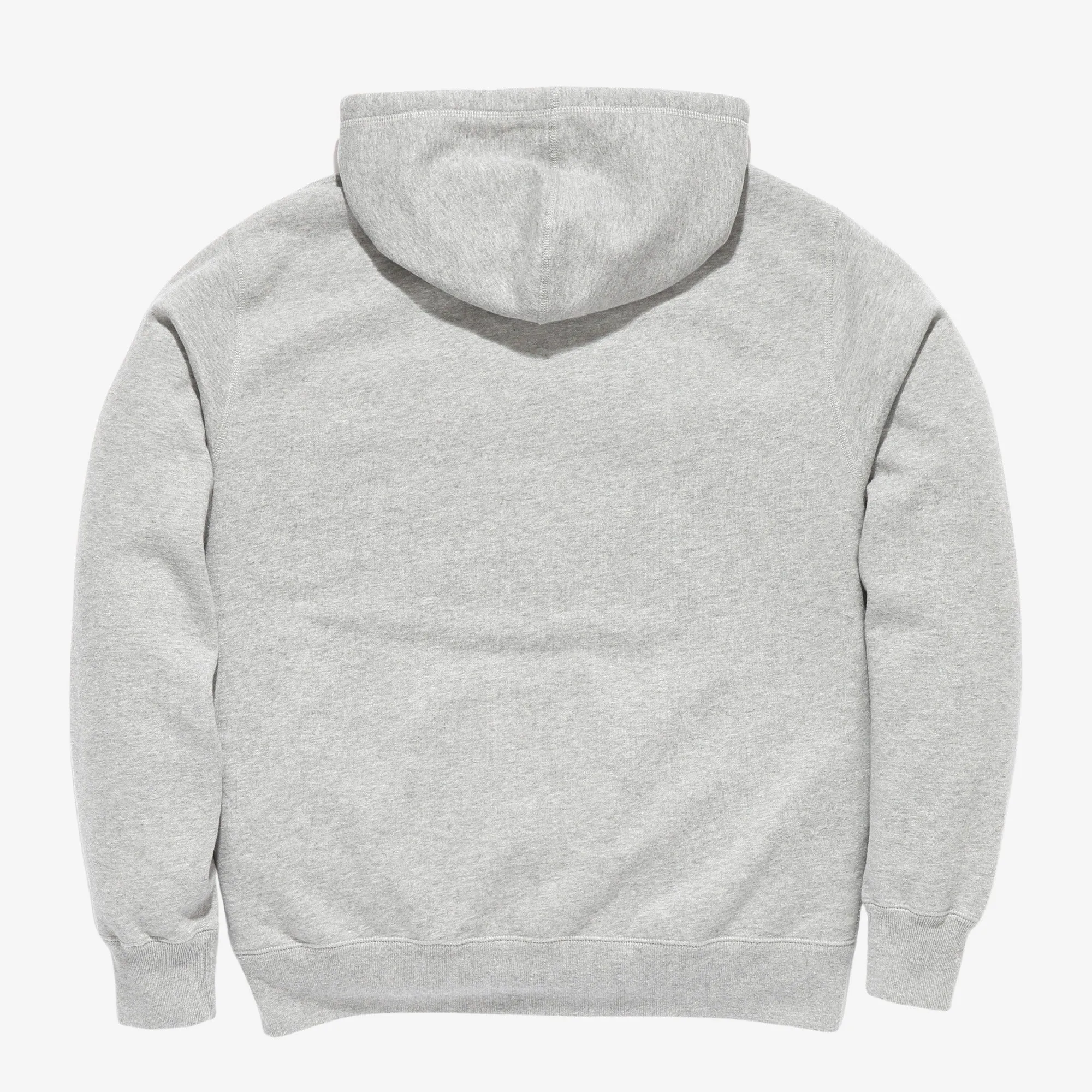 Fleece Hooded Sweatshirt - Grey Mix