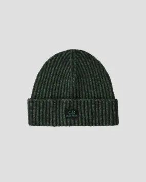 Fleece Knit Beanie Classic Green