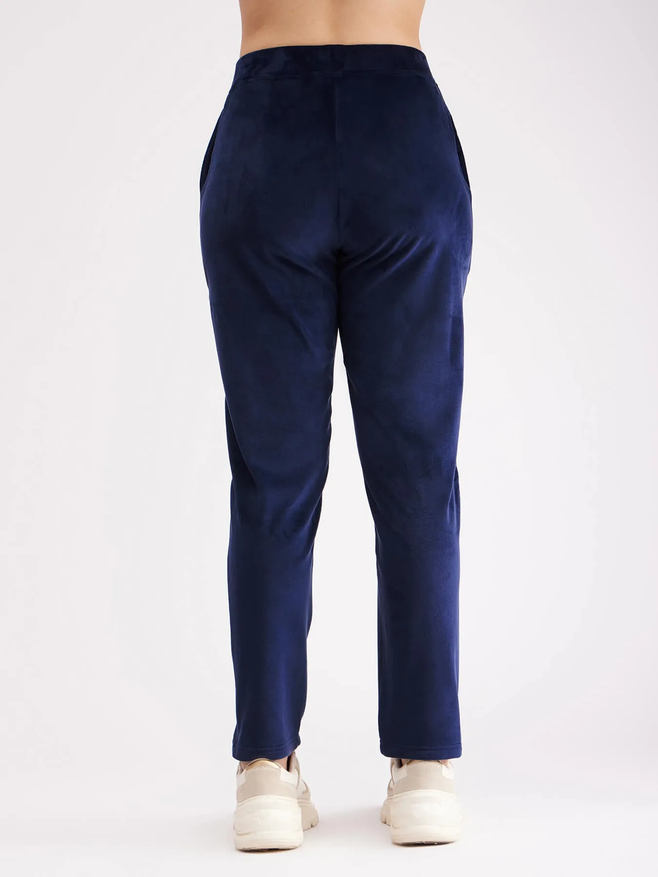 Fleece Trackpants - Navy Blue