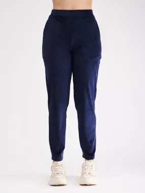 Fleece Trackpants - Navy Blue