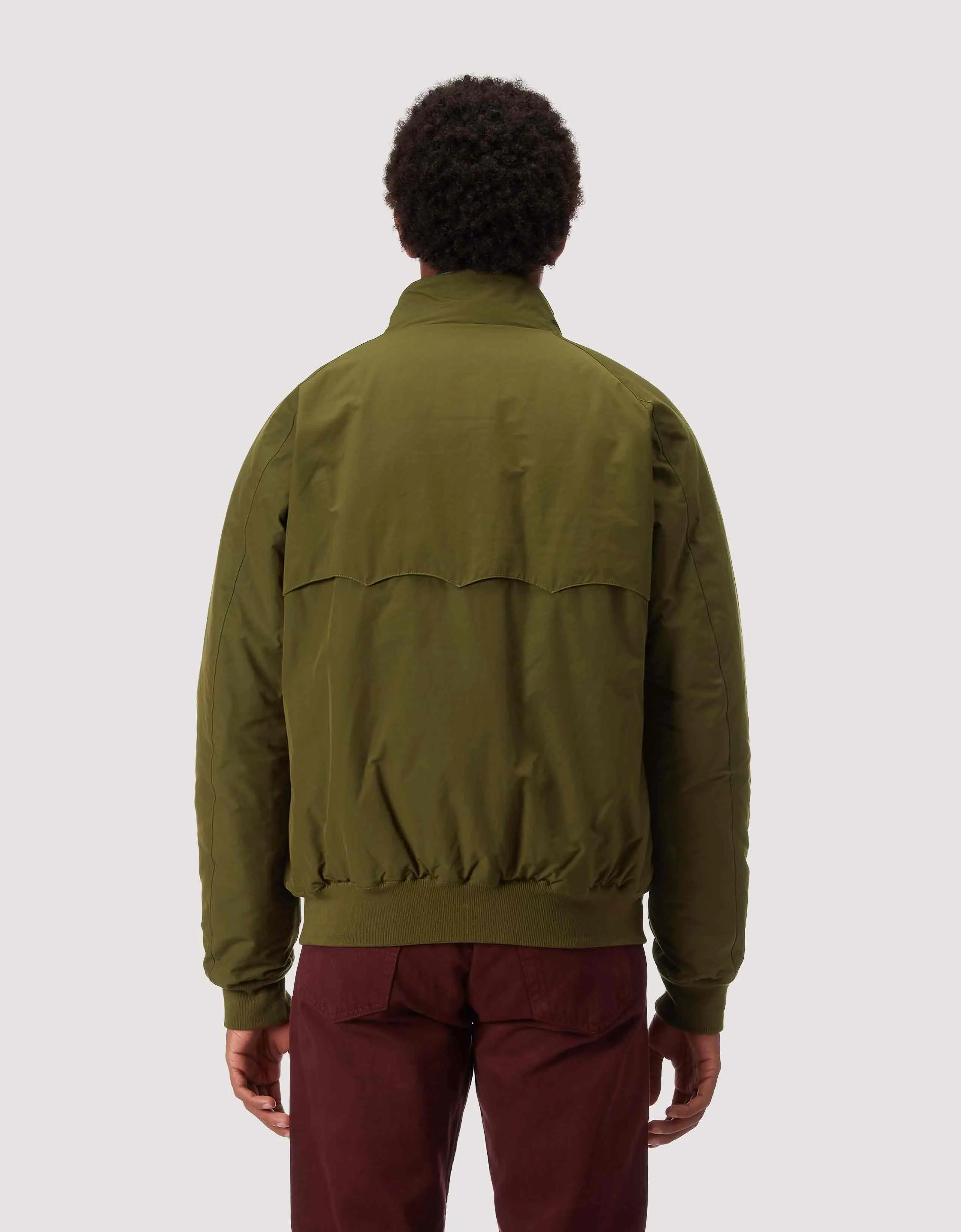 G9 THERMAL HARRINGTON JACKET GREEN BEECH