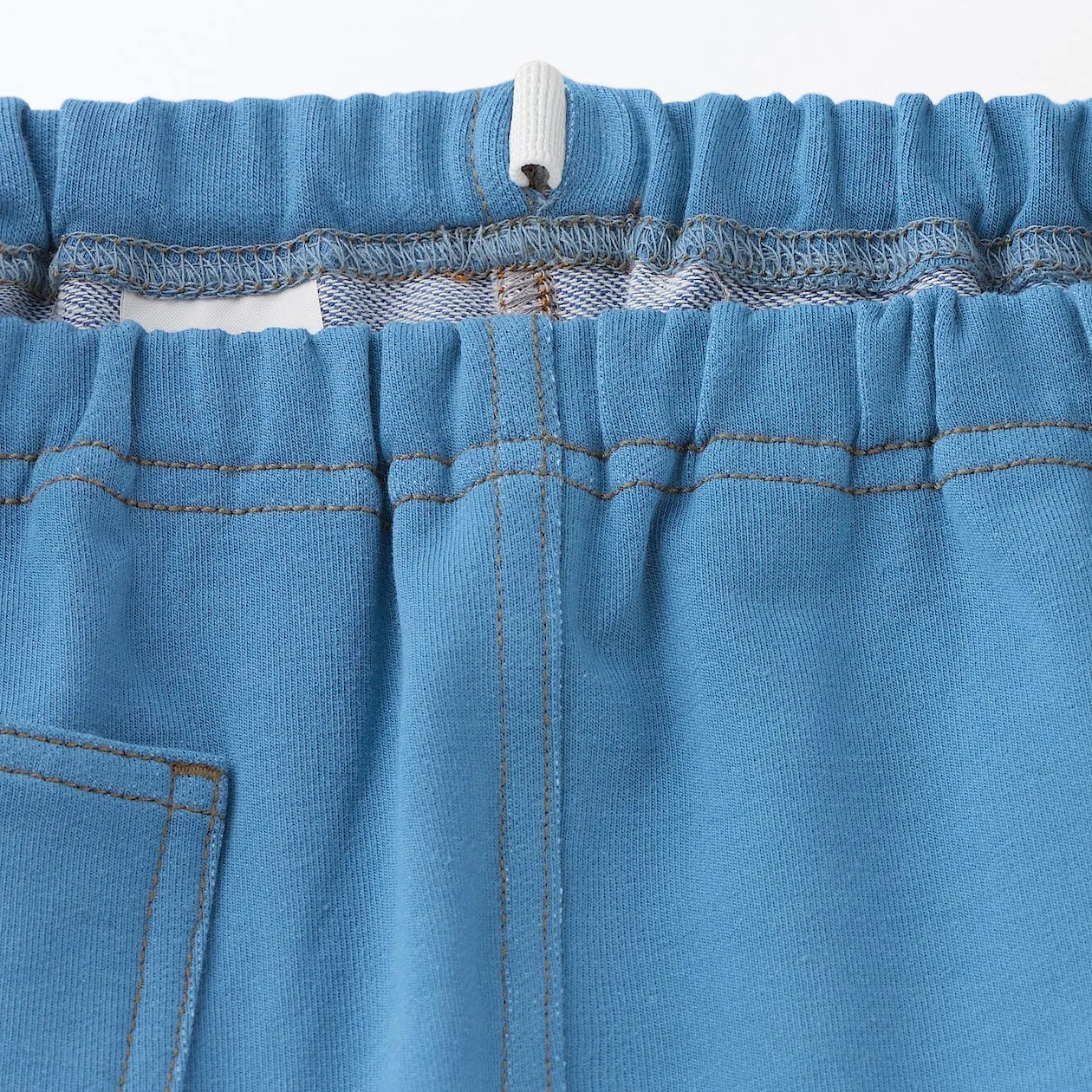 High Waisted Denim Like Jogger Pants (1-4Y)