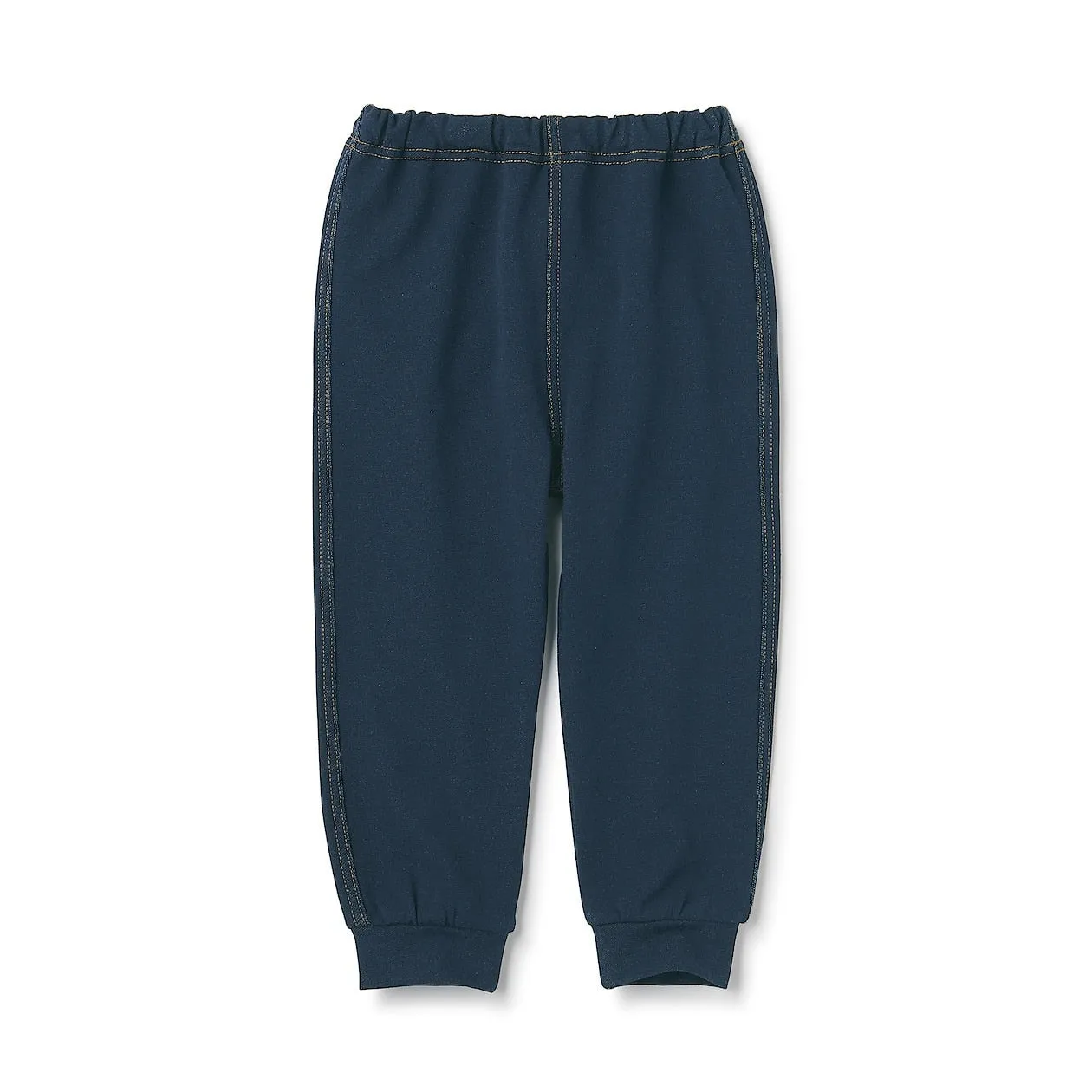 High Waisted Denim Like Jogger Pants (1-4Y)