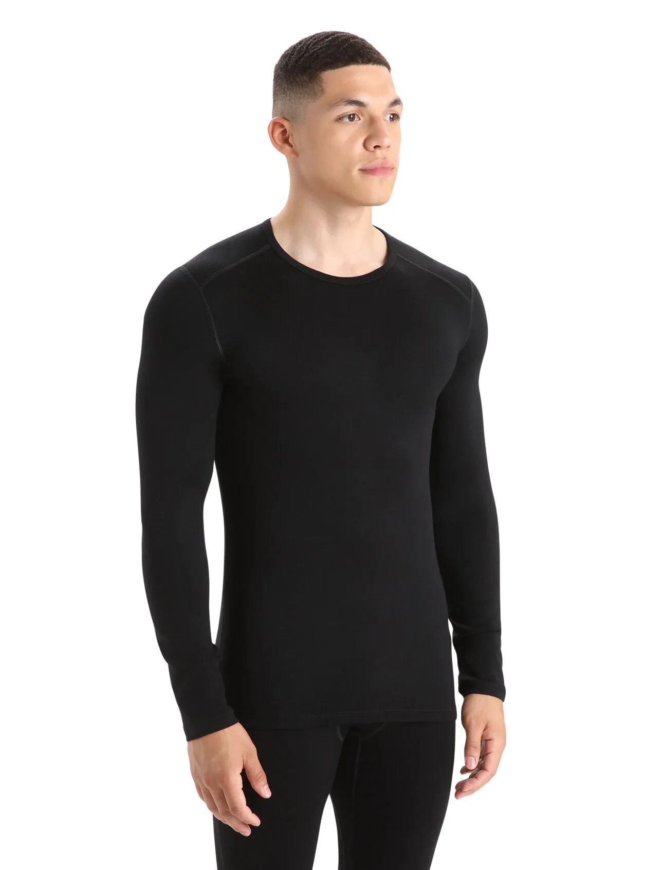 Icebreaker Mens Merino 260 Tech Long Sleeve Crewe Thermal Top