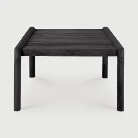 Jack Outdoor Side Table - Teak Black