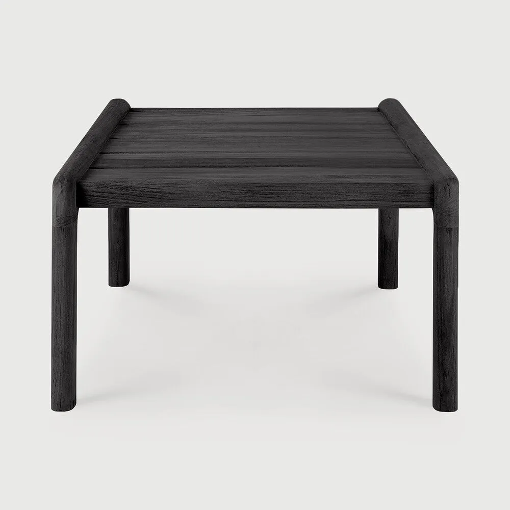 Jack Outdoor Side Table - Teak Black