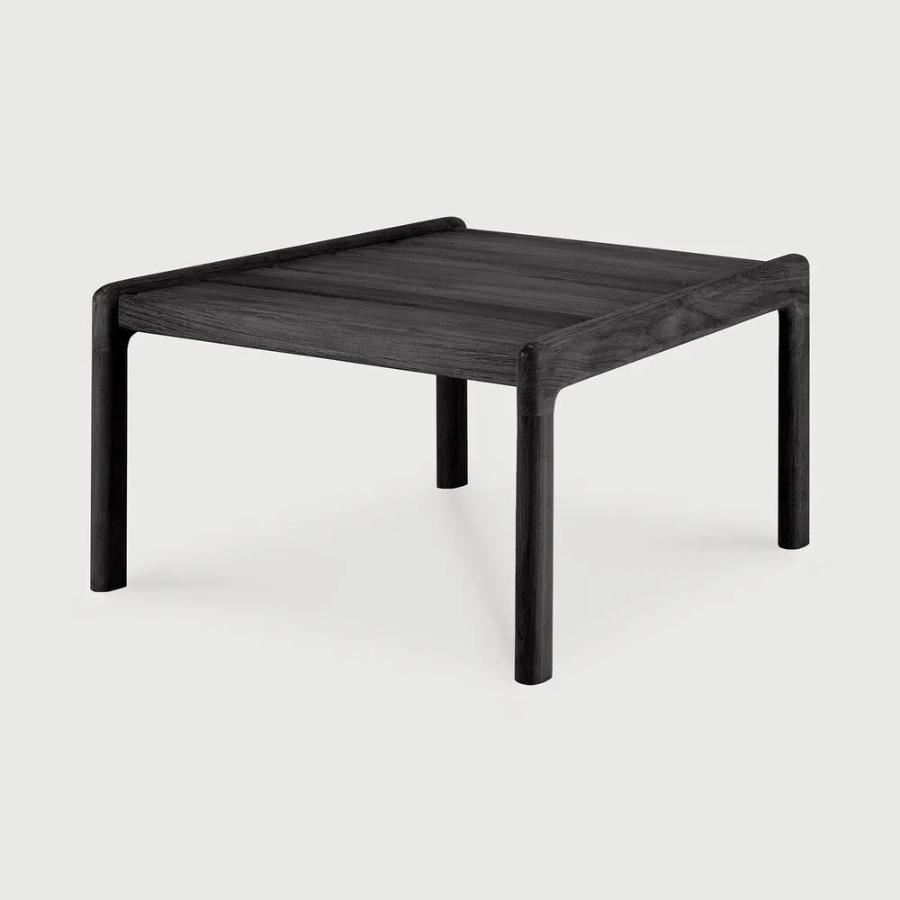 Jack Outdoor Side Table - Teak Black