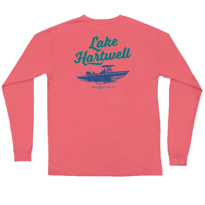 Lake Hartwell Throttle Down Long Sleeve Tee