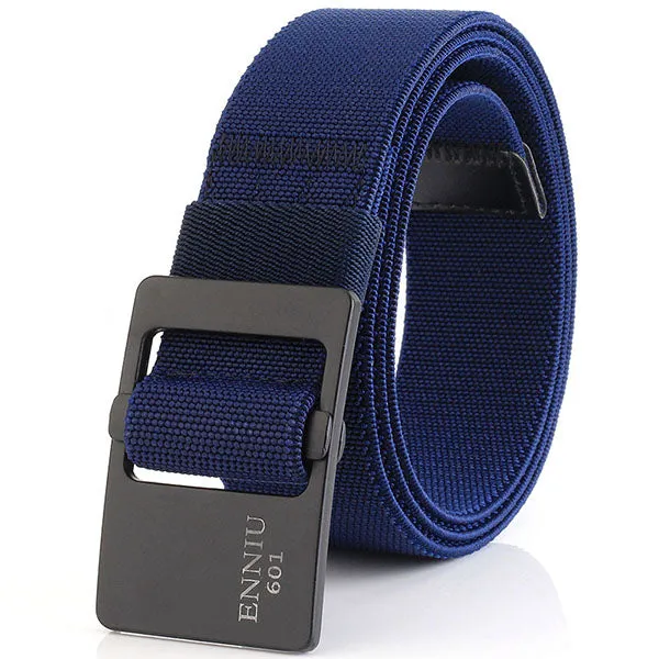 Leisure Outdoor Elastic Alloy Buckle Belt