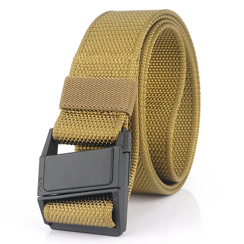 Lightweight Plastic Magnetic Buckle Outdoor Belt