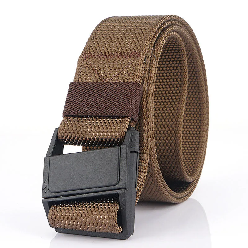 Lightweight Plastic Magnetic Buckle Outdoor Belt