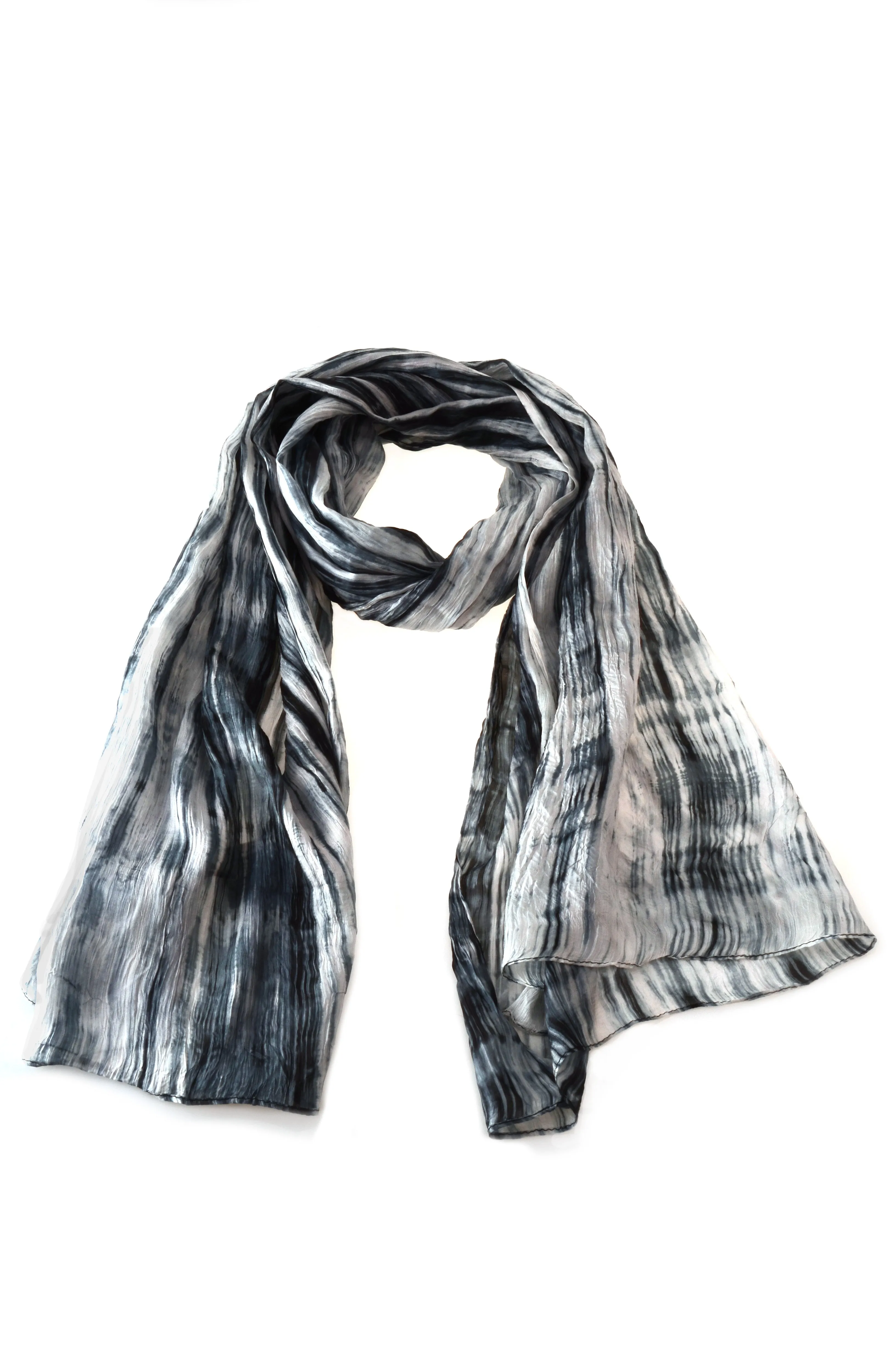 Lua Hand Dyed Silk Scarves