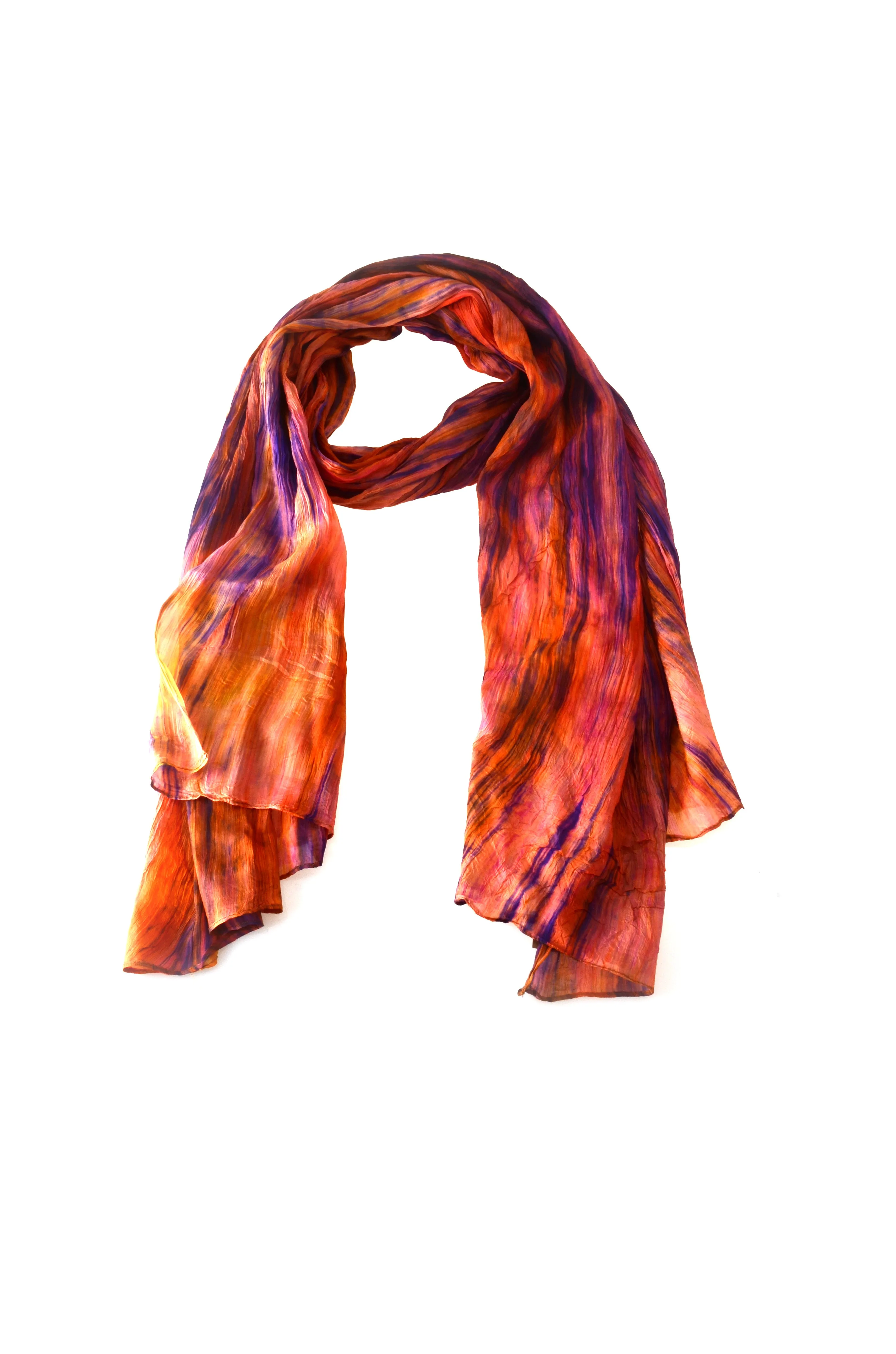 Lua Hand Dyed Silk Scarves