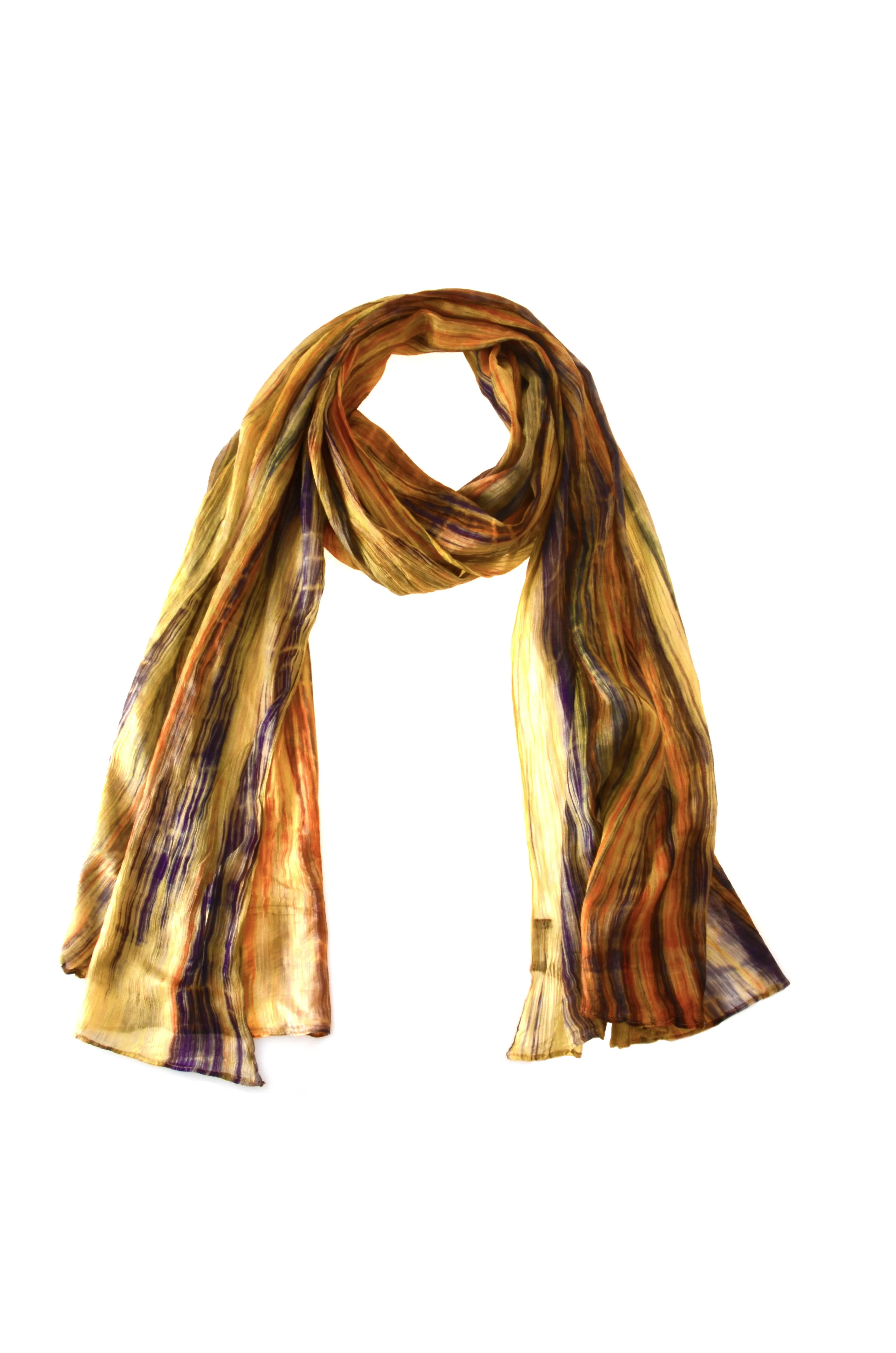 Lua Hand Dyed Silk Scarves