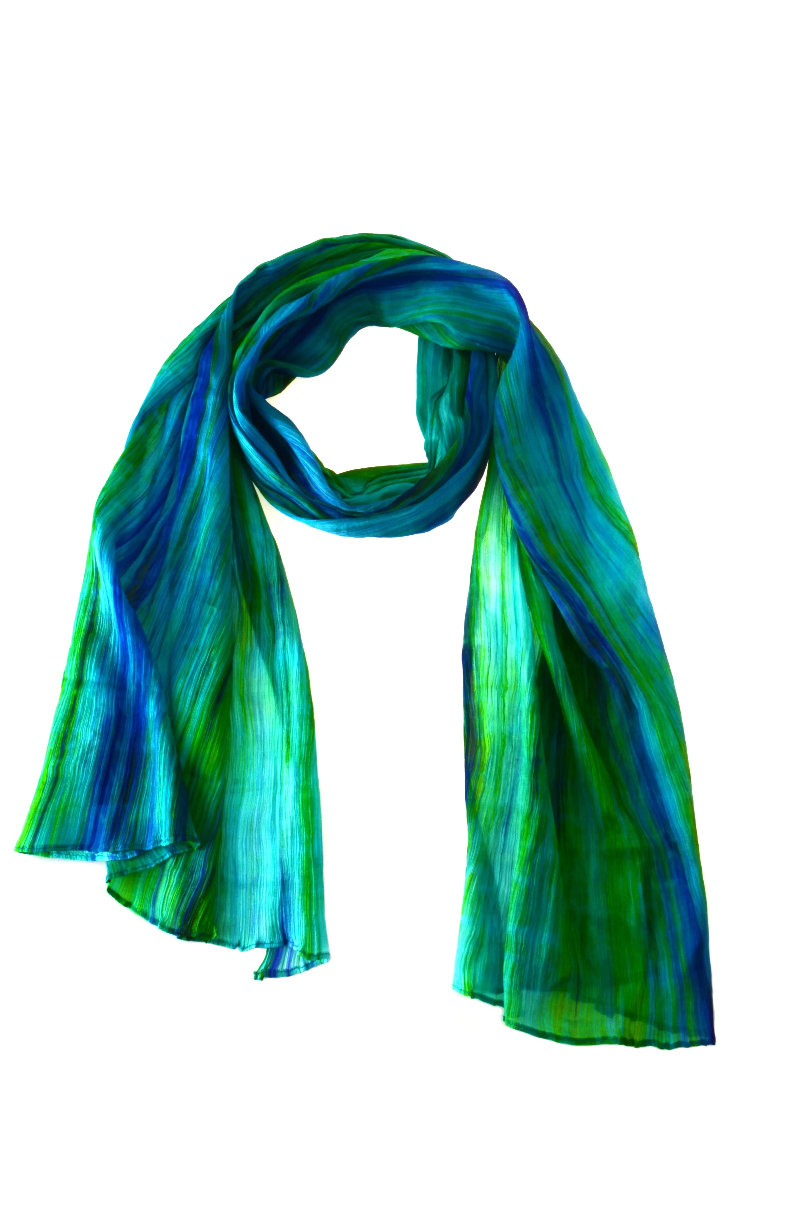 Lua Hand Dyed Silk Scarves