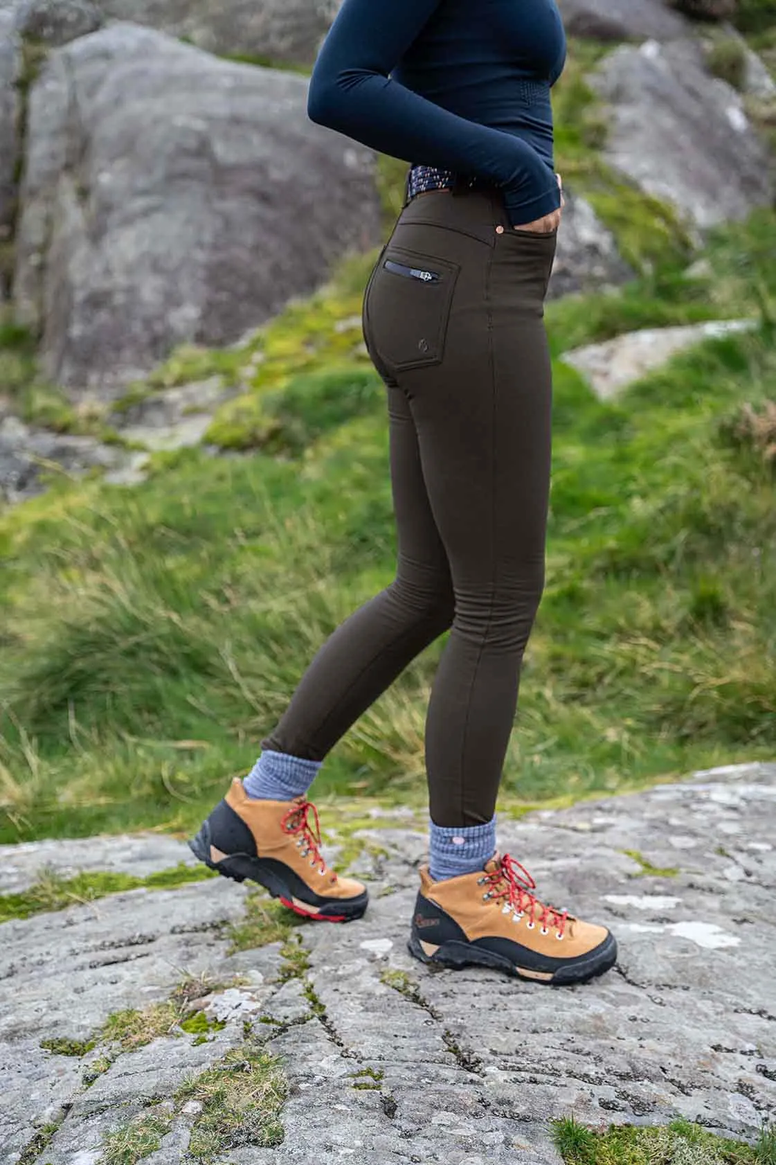 MAX Stretch Skinny Outdoor Pants - Conker