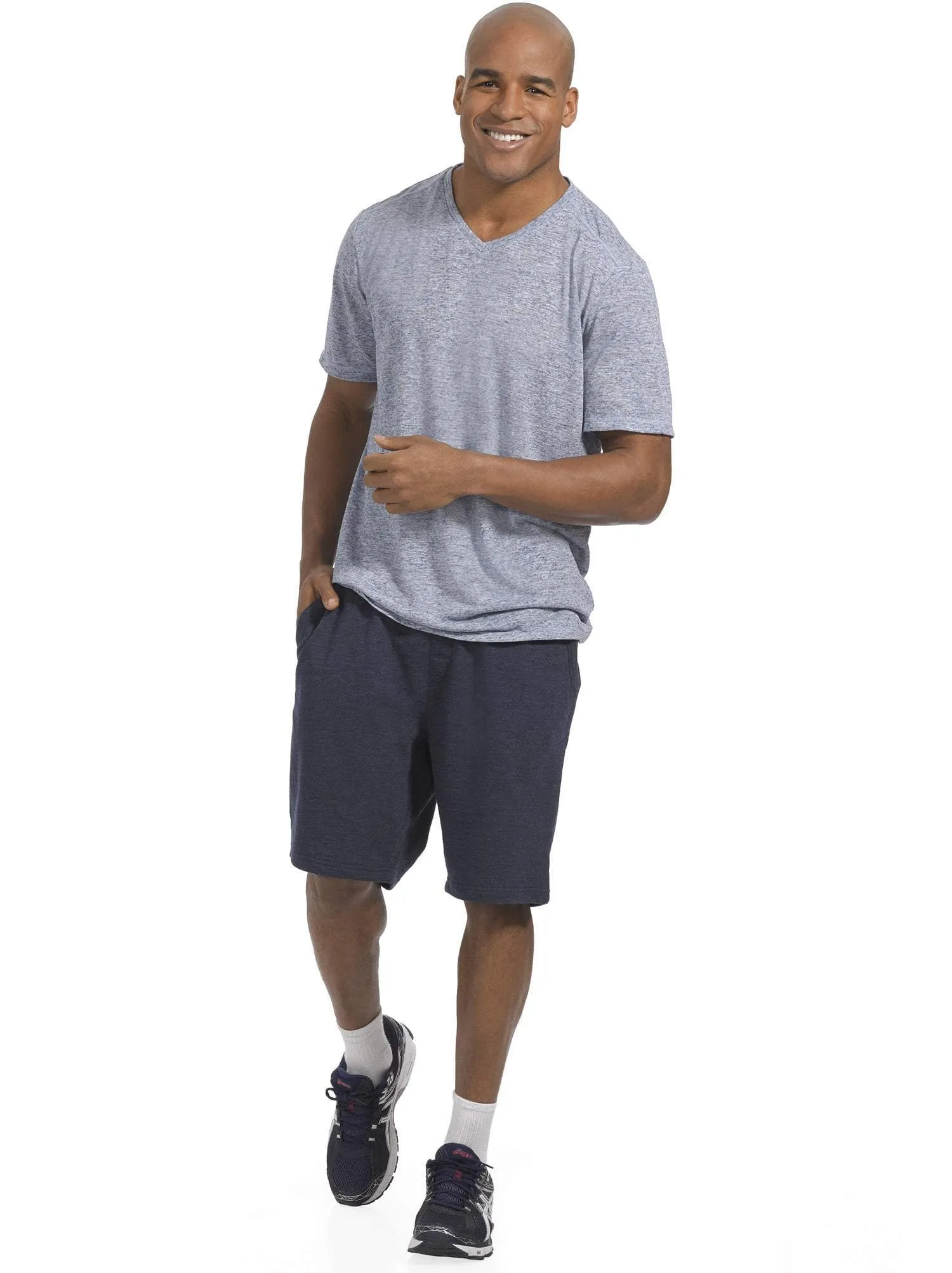 Men's Heather Fleece Lounge Short