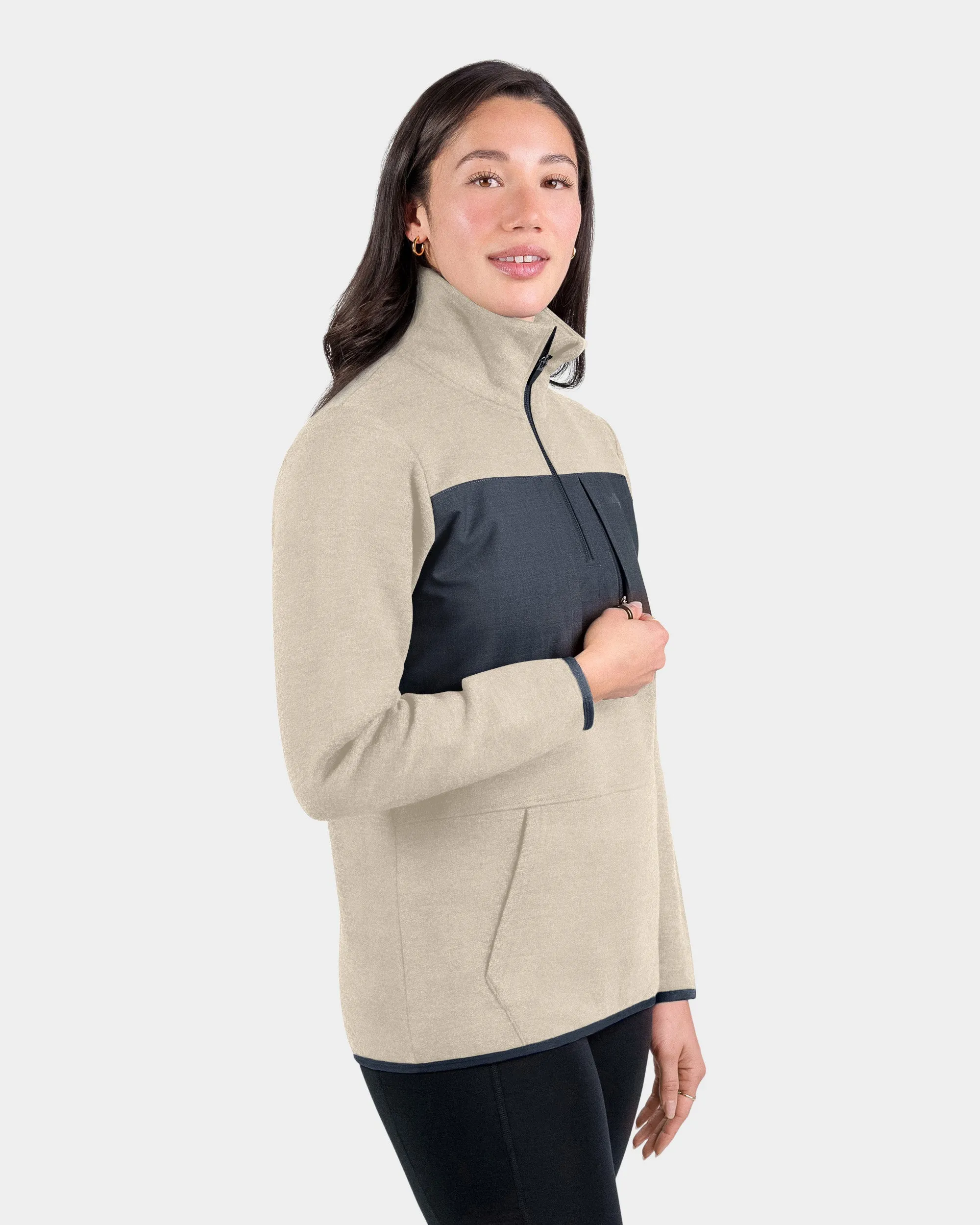 Merino Fleece Quarter Zip