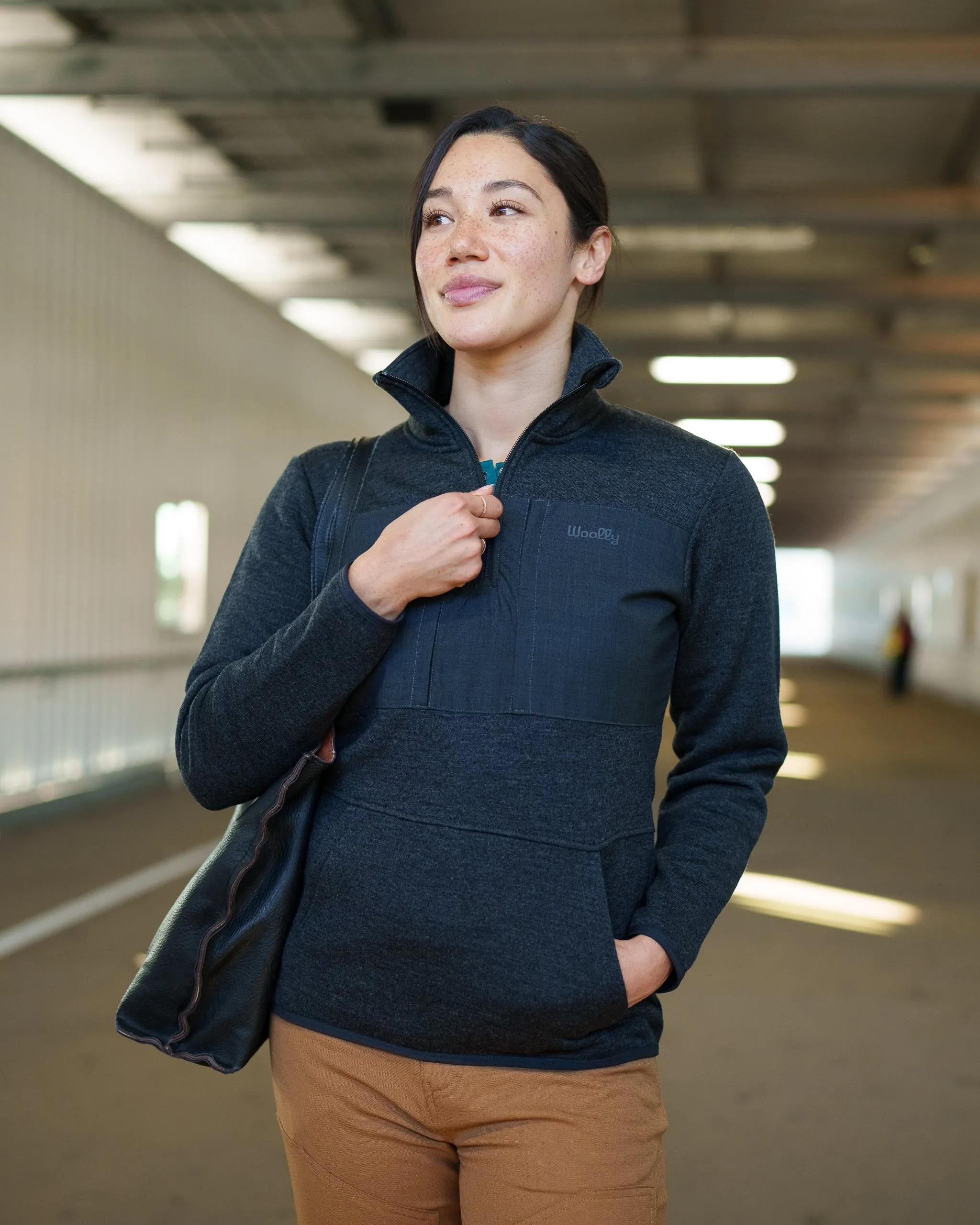 Merino Fleece Quarter Zip