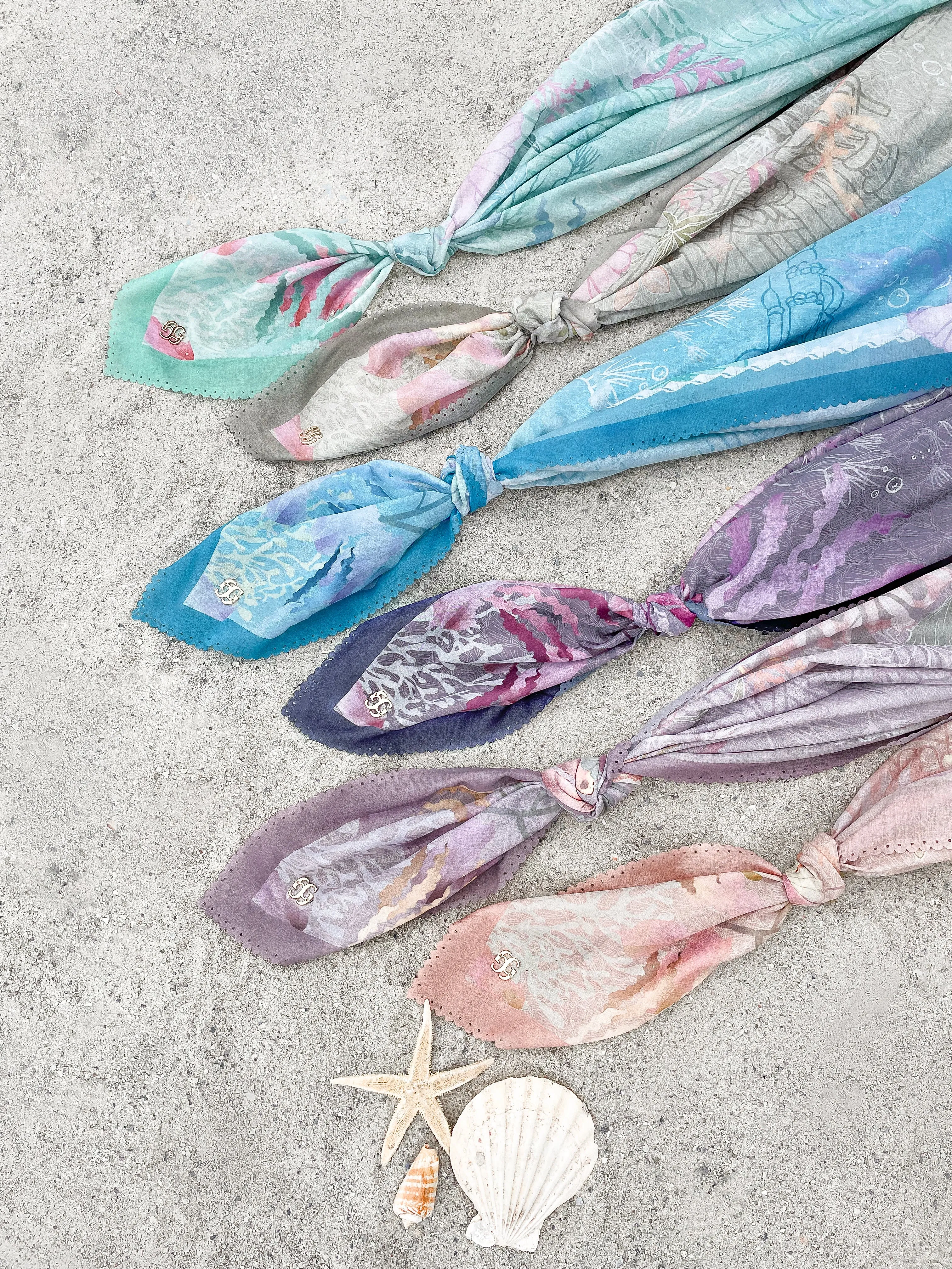 MERMAID SIGNATURE SCARVES