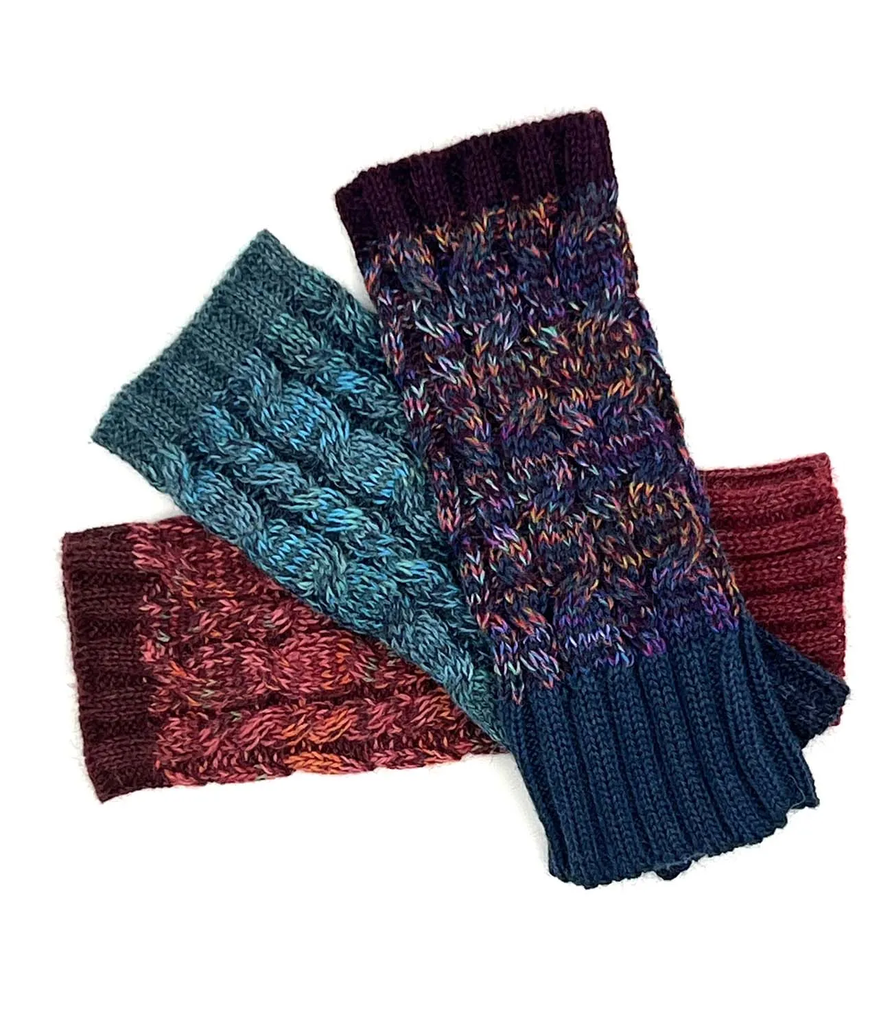 NEW! Alpaca Gloves - Braided - Nebula