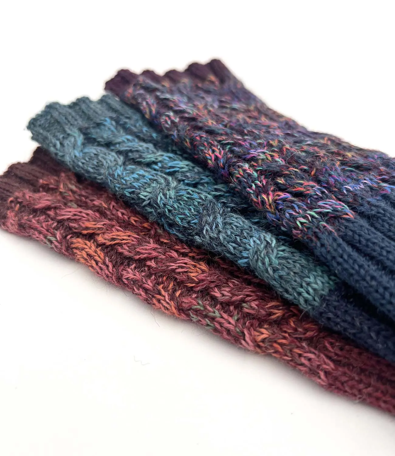 NEW! Alpaca Gloves - Braided - Nebula