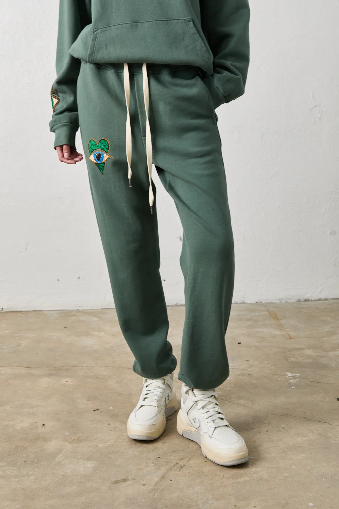 NSF X JA - DOWN TO EARTH SWEATPANTS / SAGE