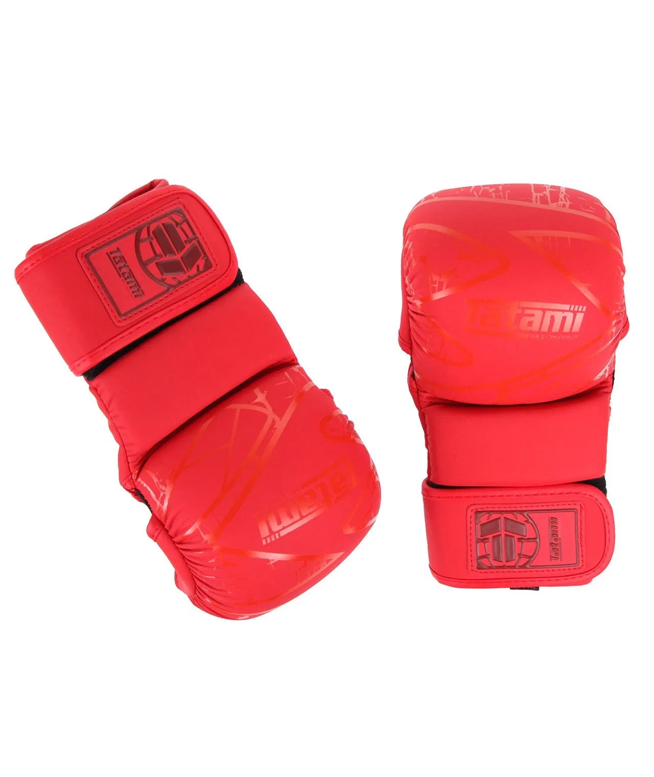 Obsidian 6oz MMA Sparring Gloves - Red