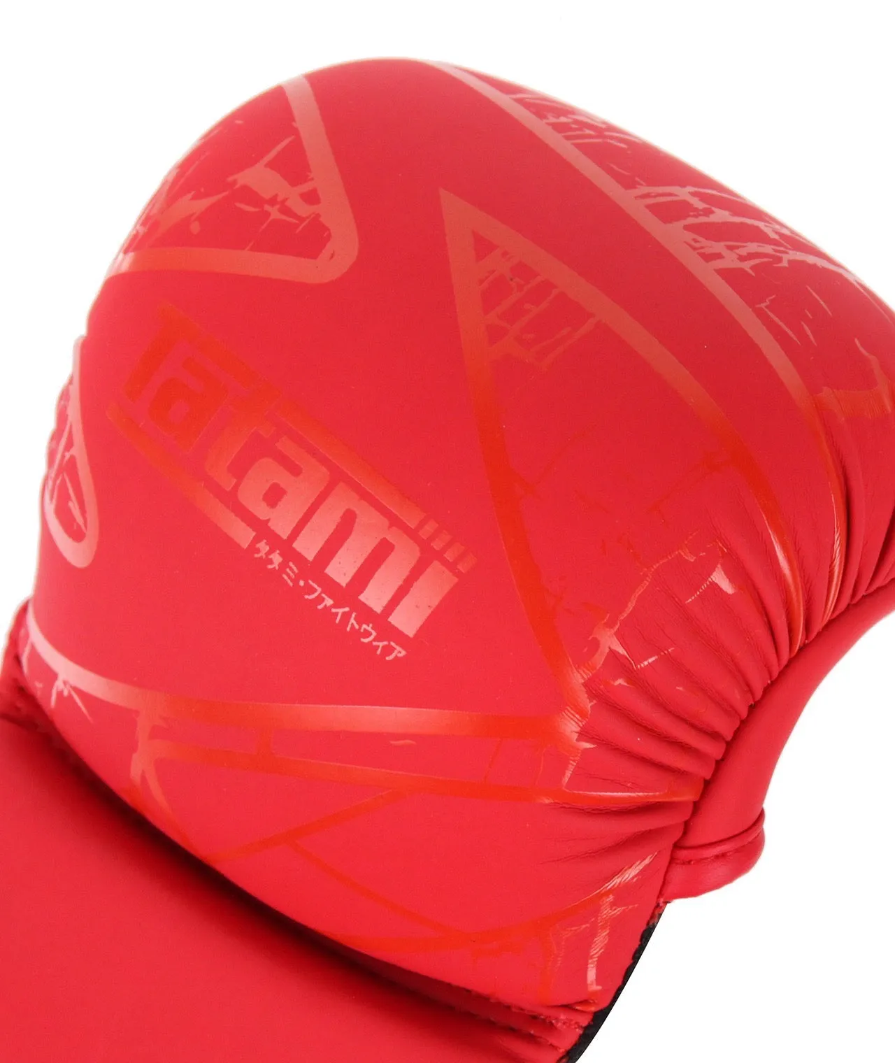 Obsidian 6oz MMA Sparring Gloves - Red