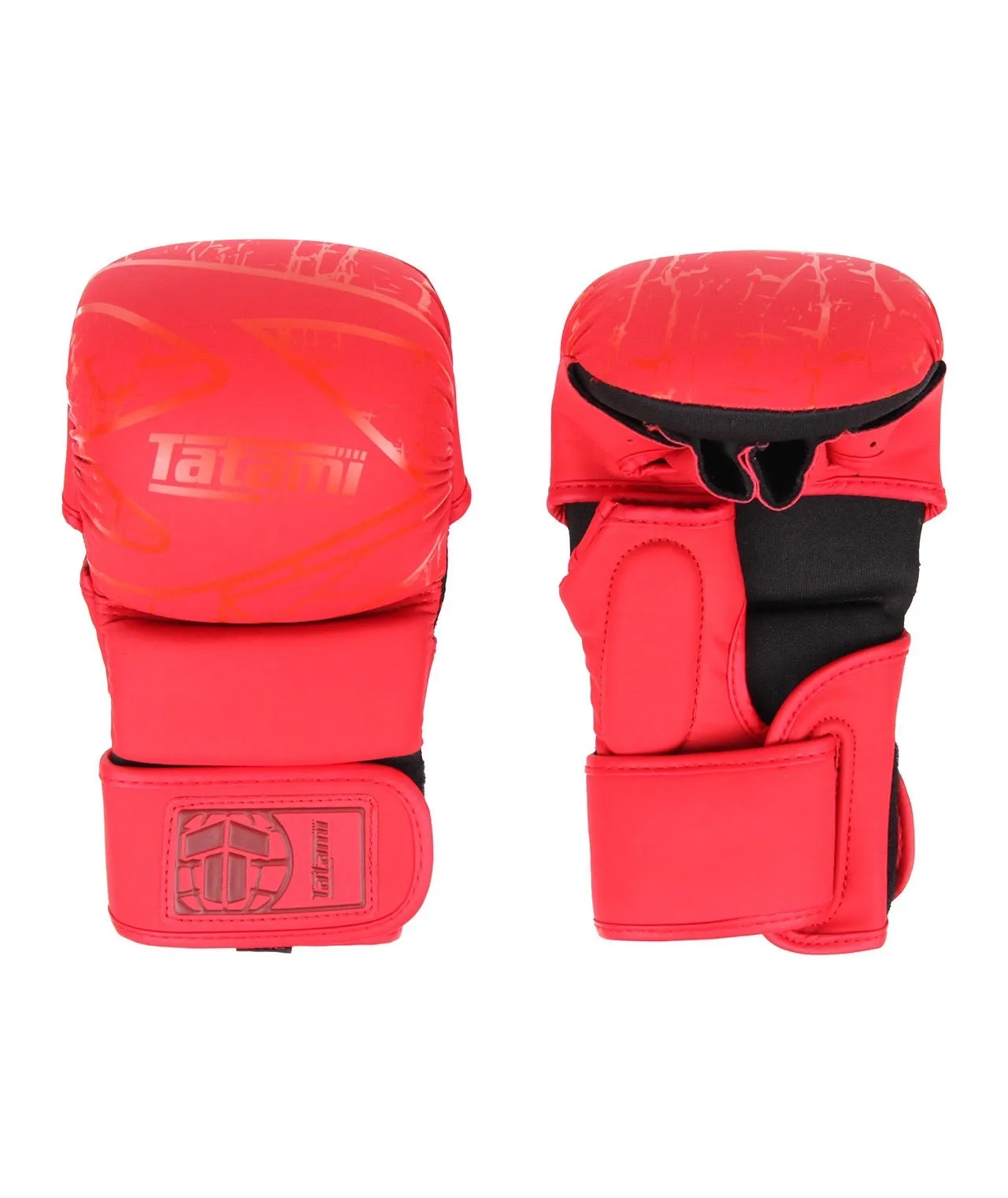 Obsidian 6oz MMA Sparring Gloves - Red