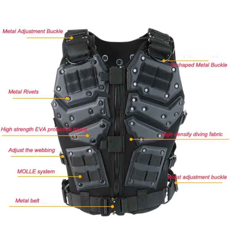 Outdoor Multi-purpose CS Protective Combat Vest