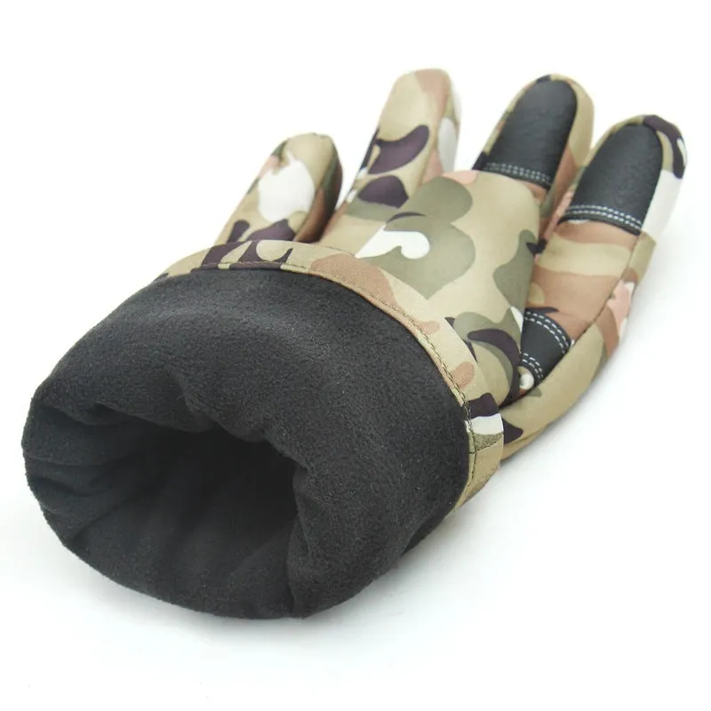 Outdoor Skiing Waterproof and Windproof Full Finger Men Gloves