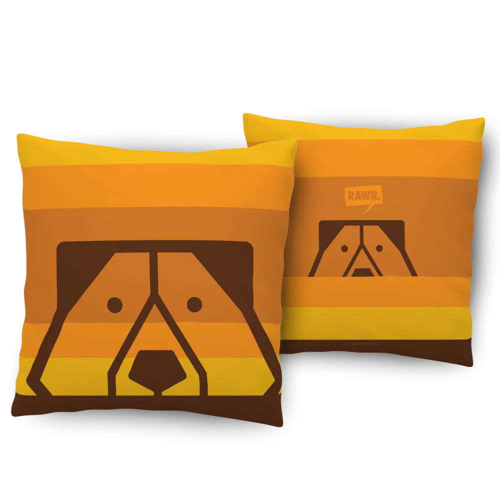 PeekaBear Indoor or Outdoor Pillow