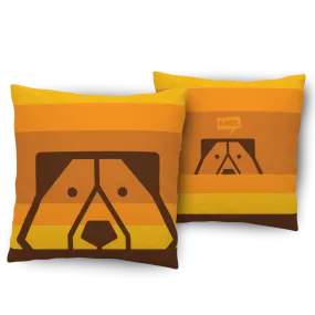 PeekaBear Indoor or Outdoor Pillow