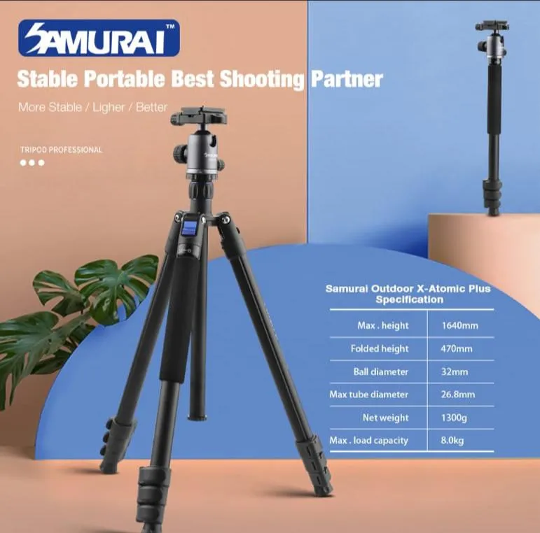 Professional Tripod Outdoor X-Atomic Plus