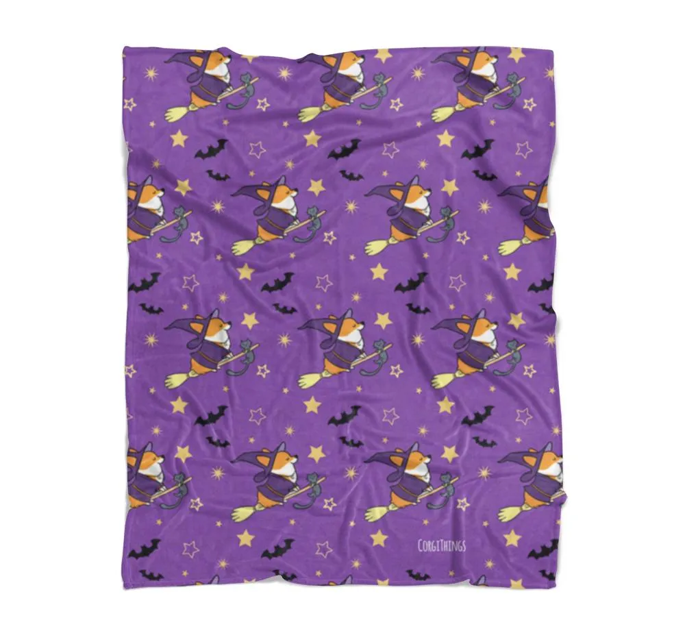 "Bewitched" Fleece Blanket | Halloween Collection