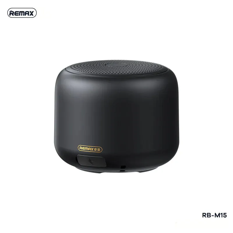 REMAX RB-M15 ZENS SERIES OUTDOOR WIRELESS BLUETOOTH SPEAKER, Outdoor Speaker, Wireless Speaker -Black