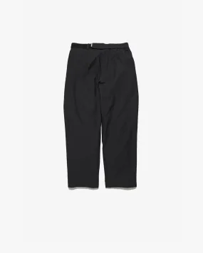 Ripple Jersey Slim Waisted Wide Tapered Chef Pants