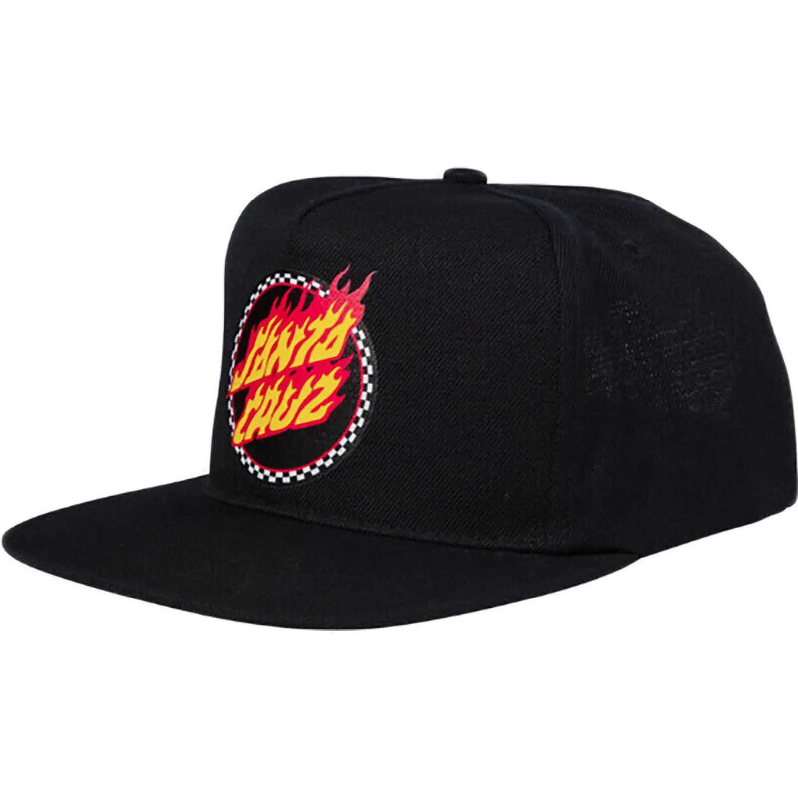 Santa Cruz Check Ringled Flamed Dot Men's Snapback Adjustable Hats (Brand New)