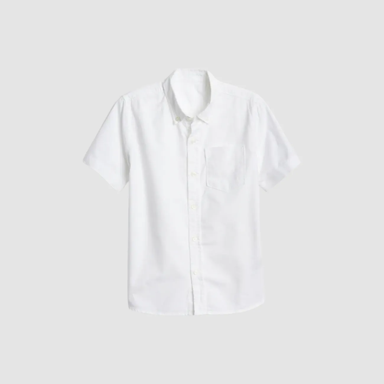 SHORT SLEEVE BUTTON-DOWN OXFORD SHIRT - ADULT