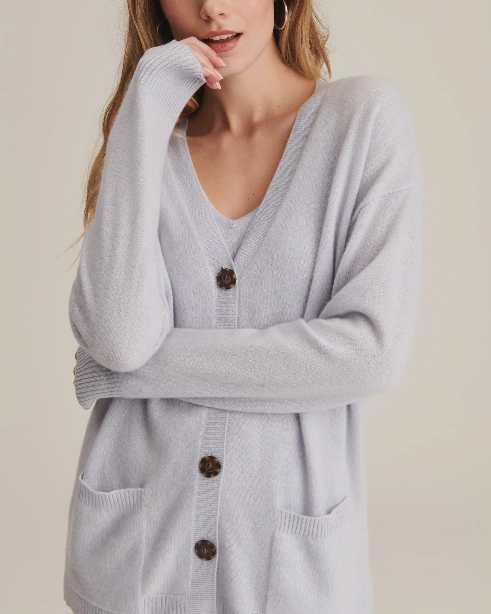 Signature Cashmere Boyfriend Cardigan