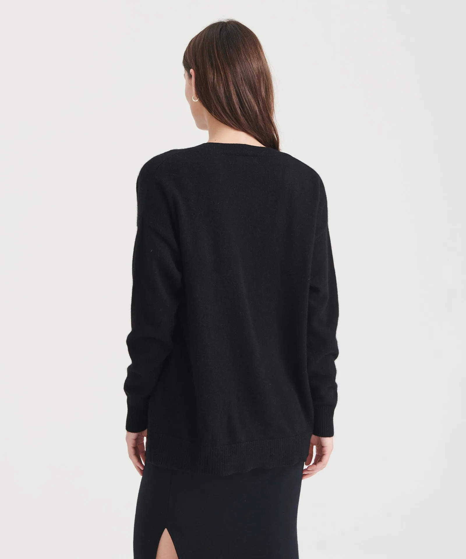 Signature Cashmere Boyfriend Cardigan